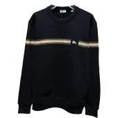 Свитшот Burberry Frontside Mini Print Horse And Warrior "Black"