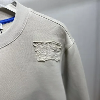 Свитшот Burberry Frontside Print Clear Stripe Horse "Beige" фото № 6