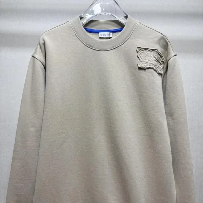 Свитшот Burberry Frontside Print Clear Stripe Horse "Beige" фото № 2