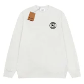 Свитшот Burberry Frontside Print In Circles Warrior And Horse "White"