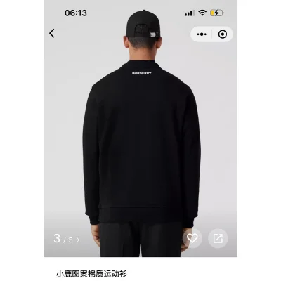 Свитшот Burberry Fawn "Black" фото № 2