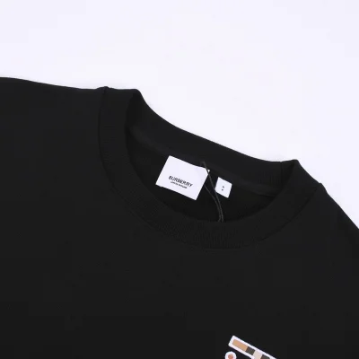 Свитшот Burberry With Logo "Black" фото № 3 Свитшот Burberry With Logo "Black" фото № 3