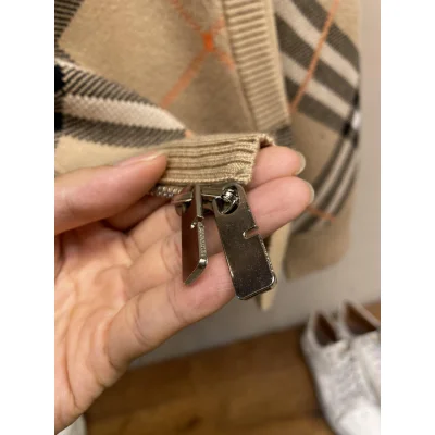 Свитшот Burberry Allsides Black And White Diagonal Lines Print "Brown" фото № 4