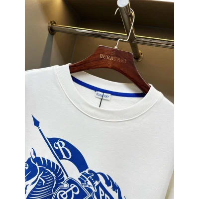 Свитшот Burberry Frontside The Warrior On The Horse Prorsum "White" фото № 3