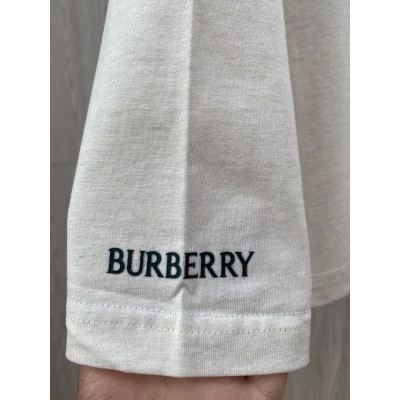 Свитшот Burberry Frontside Mini Black Warrior On The Horse "White" фото № 6