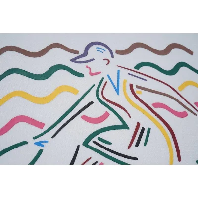 Свитшот Casablanca Picture Of The Stripes "White" фото № 3