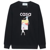 Свитшот Casablanca Tennis Player "Black"