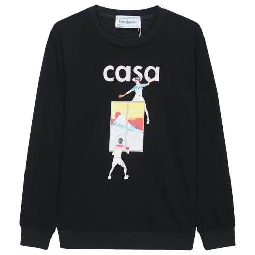 Свитшот Casablanca Tennis Player "Black"