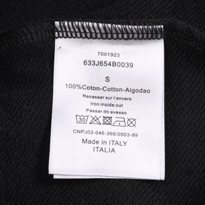 Свитшот Christian Dior Parle "Black" фото № 3