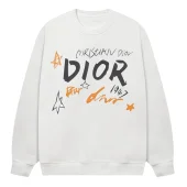 Свитшот Christian Dior Frontside Logo 1947 Stars "White"