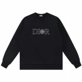 Свитшот Christian Dior Big Logo Dior Stone Island "Black"