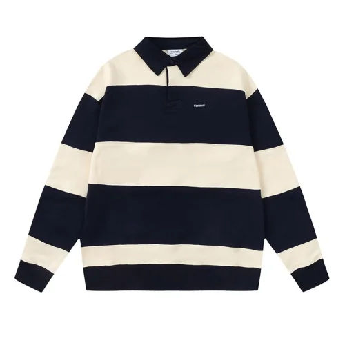 Свитшот Covernat In The Form Of Shirt "Blue/Cream"