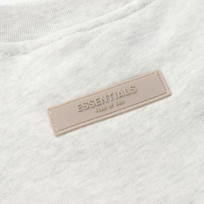 Свитшот Fear Of God With Beige Patch On The Back "Gray" фото № 5