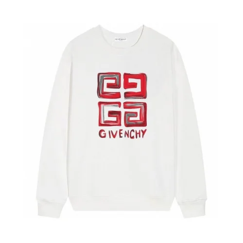 Свитшот Givenchy With Red Logo G "White"