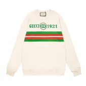 Свитшот Gucci Date And Stripes "Beige/Green"