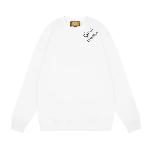 Свитшот Gucci X Balenciaga With Logos "White"