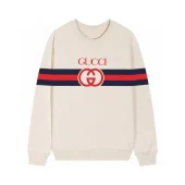 Свитшот Gucci With Red And Blue Logo Stripe "Cream"