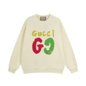 Свитшот Gucci Colored Opposite Logo Letters "Black"