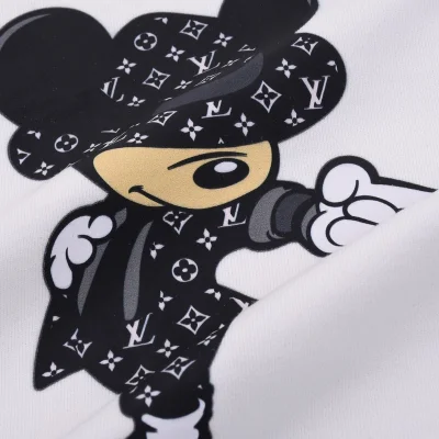 Свитшот Louis Vuitton Mickey Mouse Image "White" фото № 7