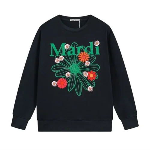 Свитшот Mardi Mercredi Flowers "Black"