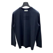 Свитшот Miu Miu Frontside Upside Clear Logo Miu Miu "Blue"