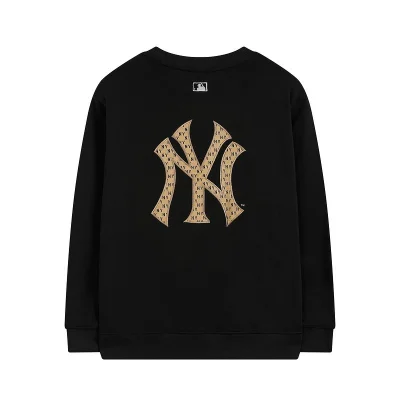 Худи MLB Front Logo Cuffs "Black" фото № 2