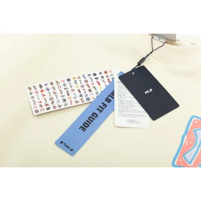 Свитшот MLB Like Square NY "Beige" фото № 4