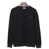 Свитшот Moncler Rubber Logo Patch "Black"