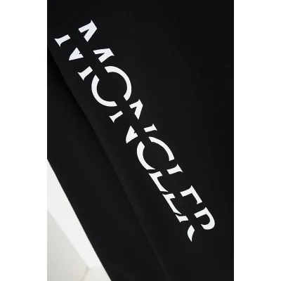 Свитшот Moncler Middle Lined Logo Print "Black" фото № 5