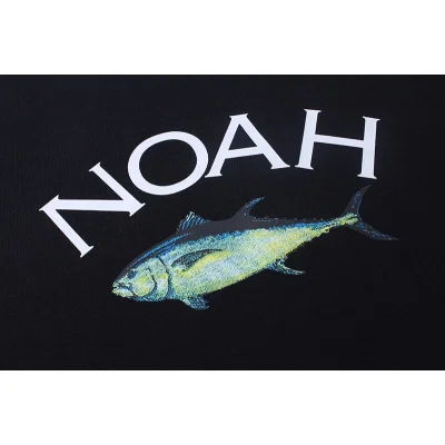 Свитшот Noah Fish "Black" фото № 5
