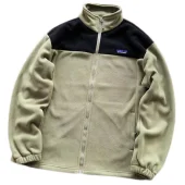 Толстовка Patagonia Bicolor With Zipper And Small Logo "Green"