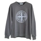 Свитшот Stone Island Large Logo Print "Gray"