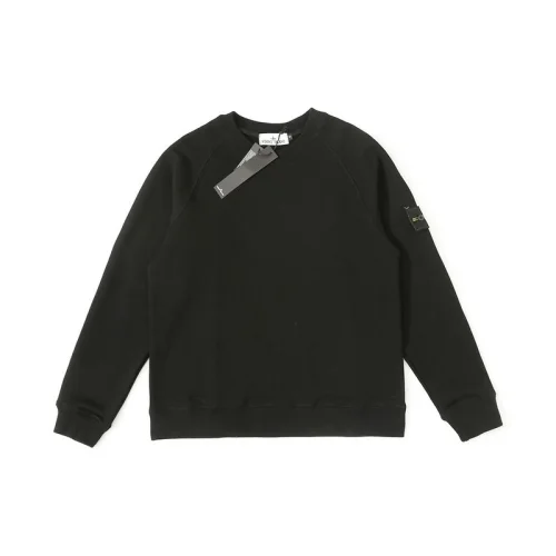 Свитшот Stone Island Solid Color With Patch "Black"
