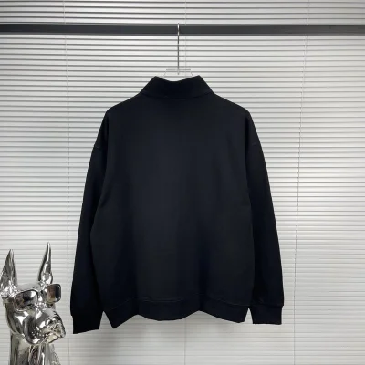 Свитшот Stone Island With Logo - Patch ZIP "Black" фото № 3