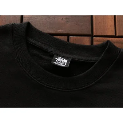 Свитшот Stussy Logo Inscription And Nike Logo "Black" фото № 2