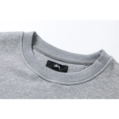 Свитшот Stussy Small Logo "Gray" фото № 6