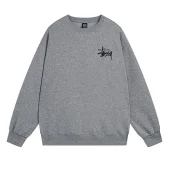 Свитшот Stussy Pink Tide On The Beach "Dark Gray"