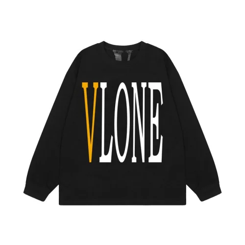 Свитшот Vlone Yellow Letter V "Black"
