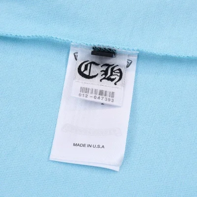 Майка Chrome Hearts With Logo Brand "Blue" фото № 2