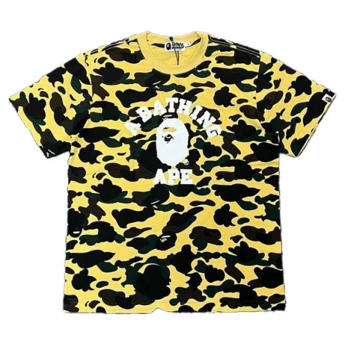 Футболка A Bathing Ape Speckle "Yellow"