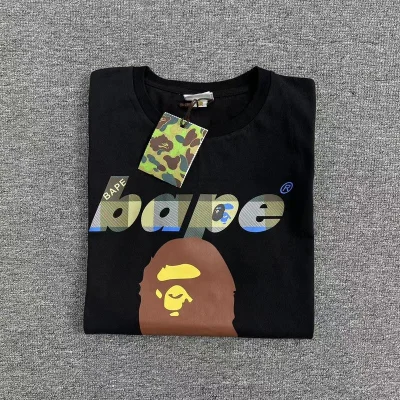 Футболка A Bathing Ape With Link To The Website "Black" фото № 2