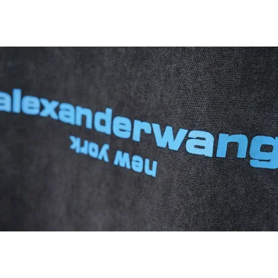 Футболка Alexander Wang New York Style "Black/Blue" фото № 7 Футболка Alexander Wang New York Style "Black/Blue" фото № 7