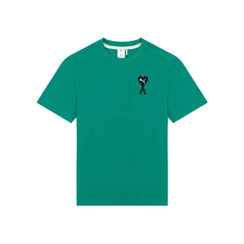 Футболка Amiri Silhouette In The Heart "Green"
