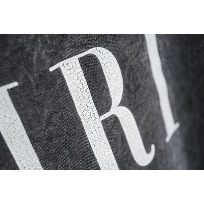 Футболка Amiri Printed Logo "Black/Gray" фото № 5