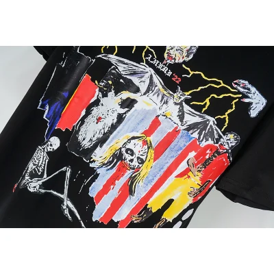 Футболка Amiri Horrors "Black" фото № 6