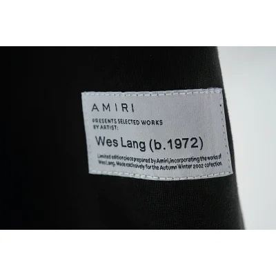 Футболка Amiri Horrors "Black" фото № 3