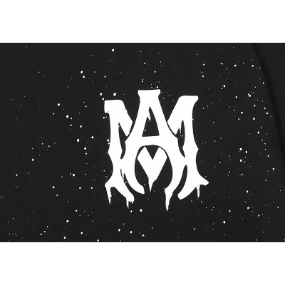 Футболка Amiri Paint Splatter "Black" фото № 3