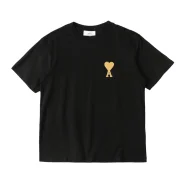 Футболка Amiri With Yellow Letter Logo Футболка Amiri With Yellow Letter Logo