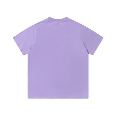 Футболка Amiri With The Name Brand On The Back "Lilac" фото № 2