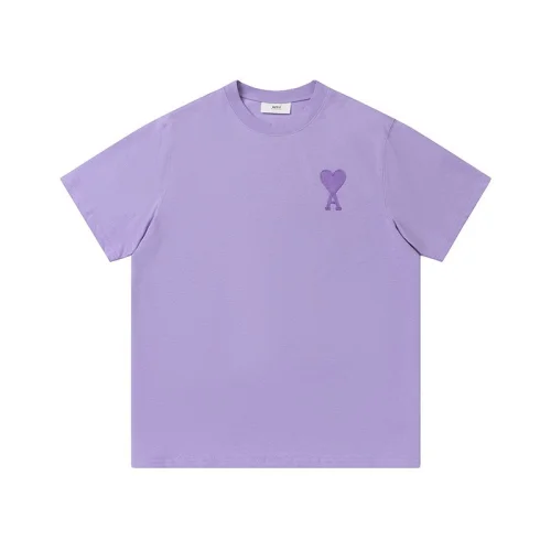 Футболка Amiri With The Name Brand On The Back "Lilac"